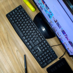 TECLADO HAVIT C/CABLE ESPAÑOL KB256/378/2006